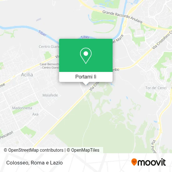 Mappa Colosseo