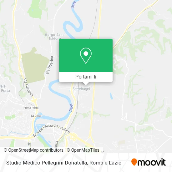 Mappa Studio Medico Pellegrini Donatella