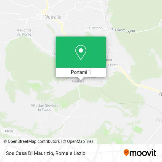 Mappa Sos Casa  Di Maurizio