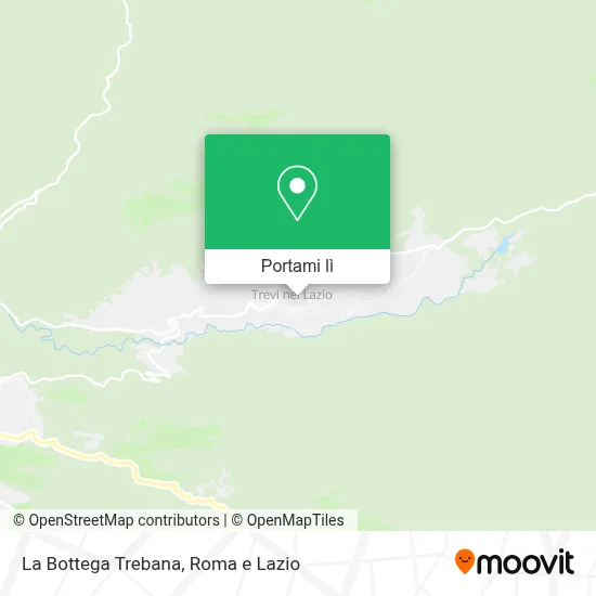 Mappa La Bottega Trebana