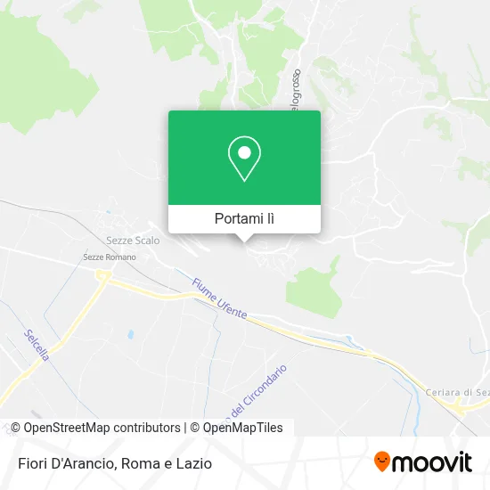 Mappa Fiori D'Arancio