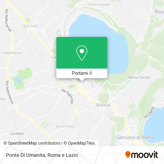 Mappa Ponte Di Umanita