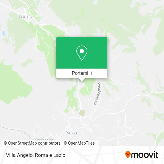 Mappa Villa Angelo