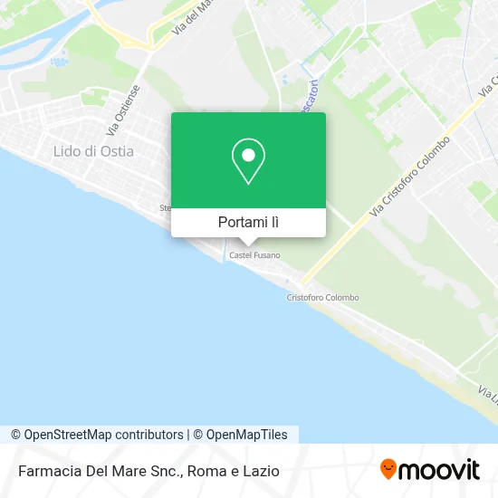 Mappa Farmacia Del Mare Snc.