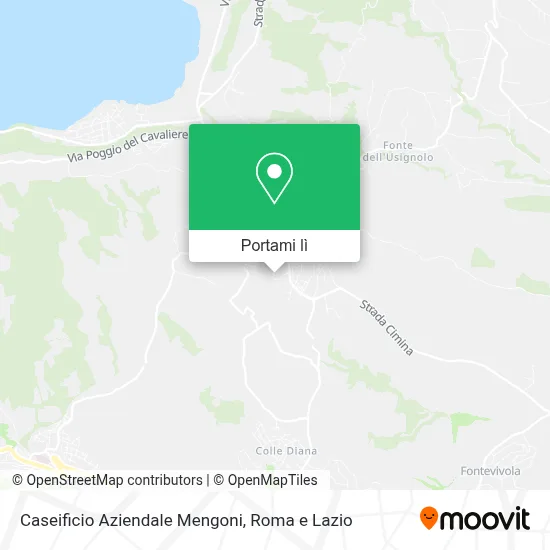 Mappa Caseificio Aziendale Mengoni