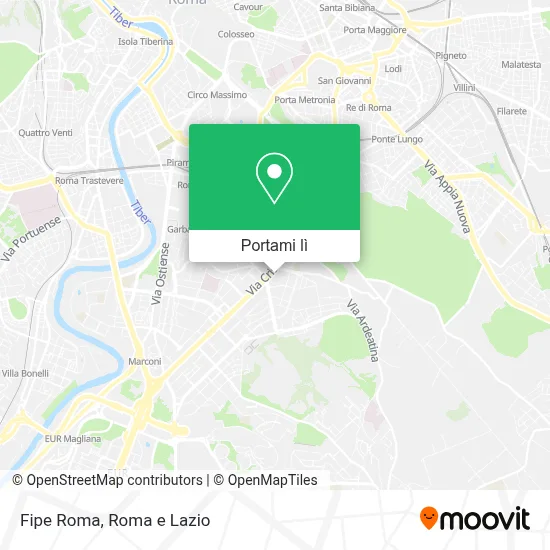 Mappa Fipe Roma
