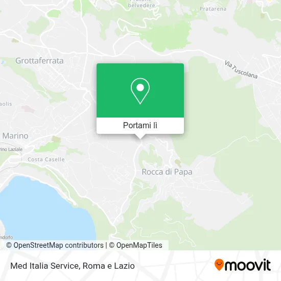 Mappa Med Italia Service