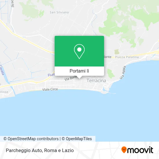 Mappa Parcheggio Auto