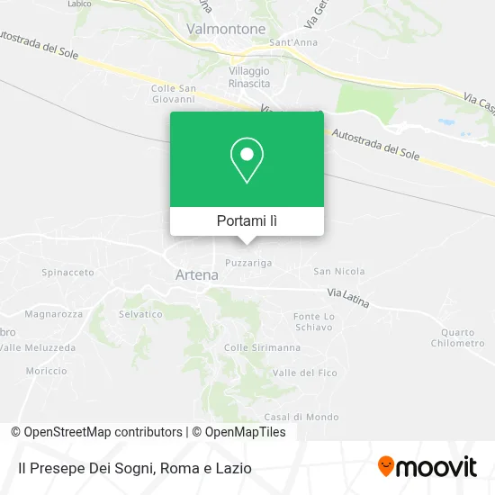 Mappa Il Presepe Dei Sogni
