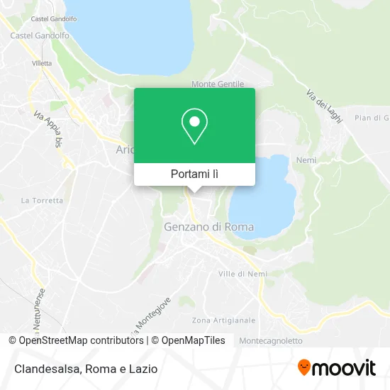 Mappa Clandesalsa