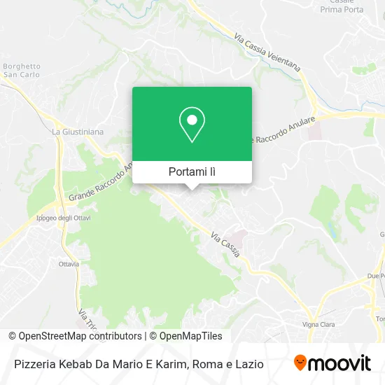 Mappa Pizzeria Kebab Da Mario E Karim