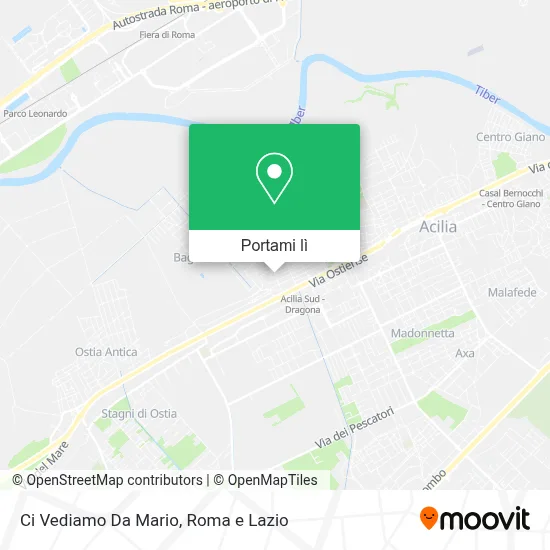 Mappa Ci Vediamo Da Mario