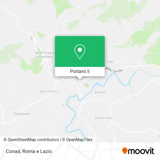 Mappa Conad