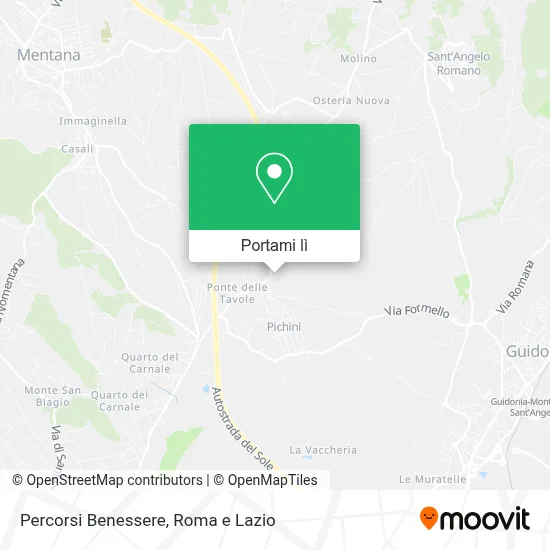 Mappa Percorsi Benessere
