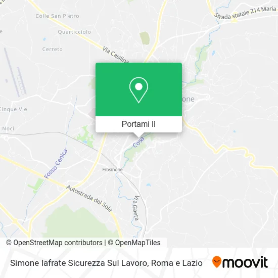 Mappa Simone Iafrate Sicurezza Sul Lavoro
