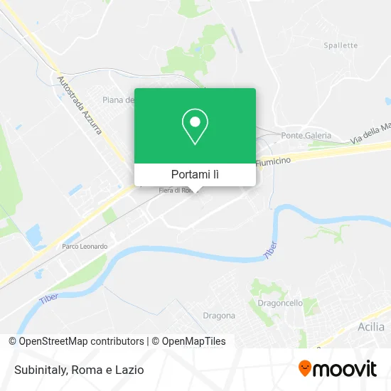 Mappa Subinitaly