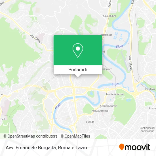 Mappa Avv. Emanuele Burgada