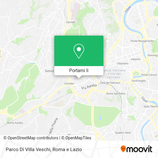 Mappa Parco Di Villa Veschi