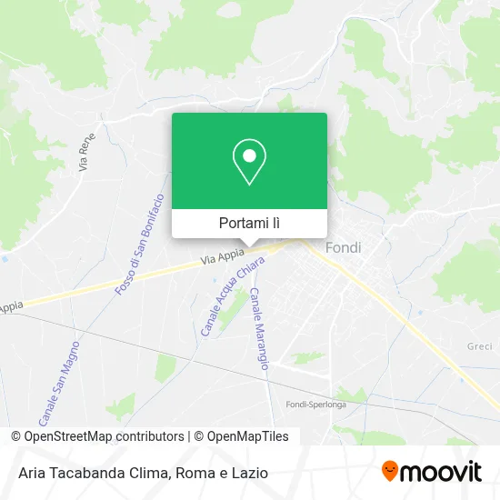 Mappa Aria Tacabanda Clima