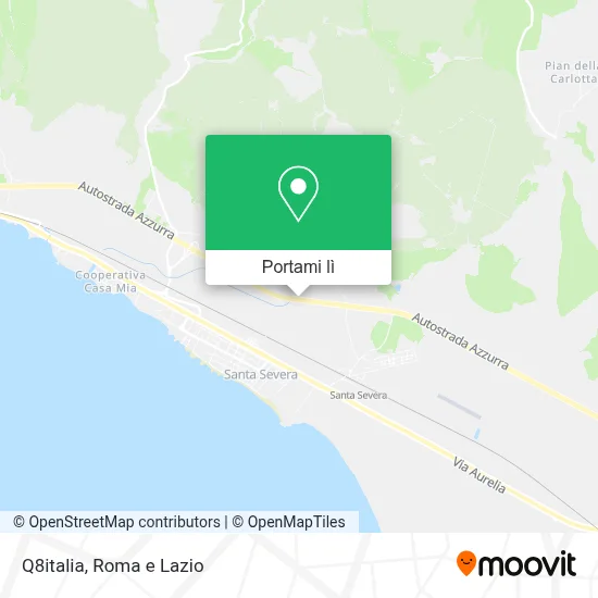 Mappa Q8italia