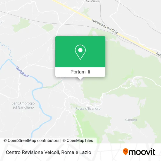 Mappa Centro Revisione Veicoli