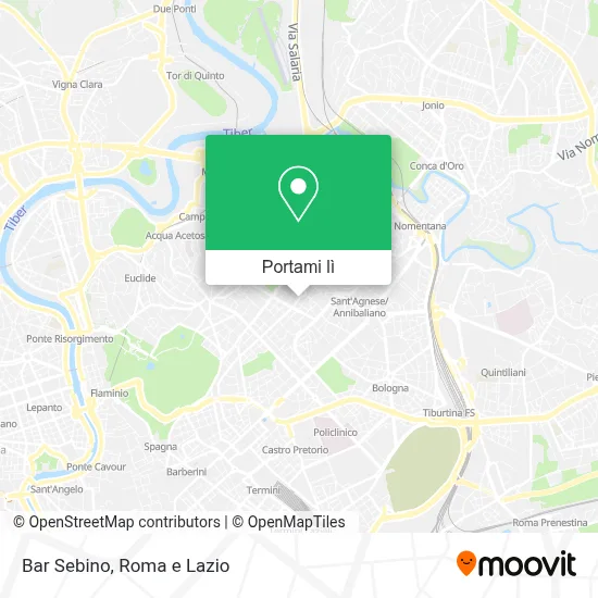 Mappa Bar Sebino