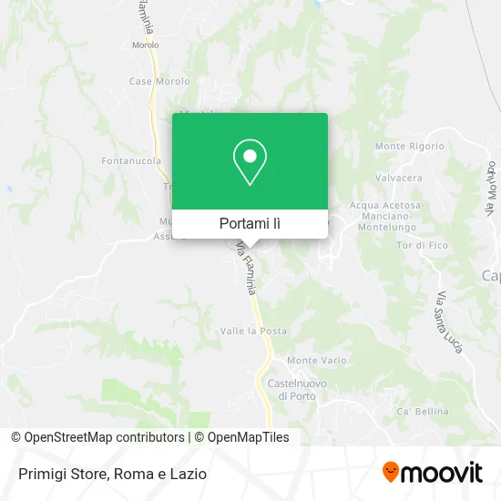 Mappa Primigi Store