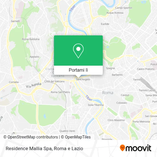 Mappa Residence Mallia Spa