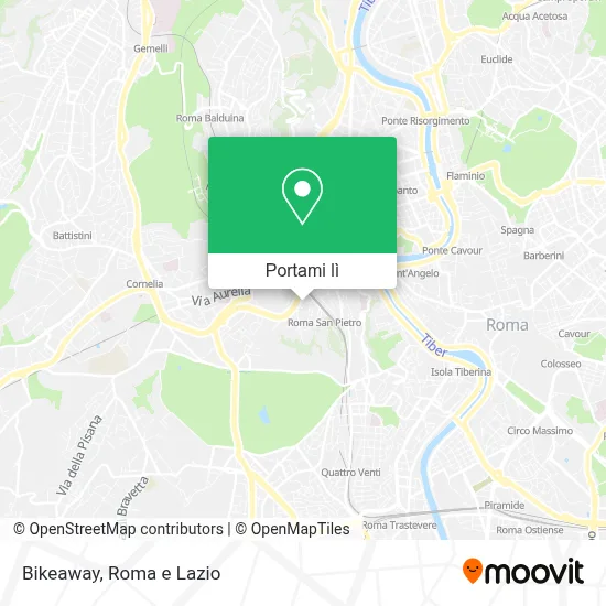 Mappa Bikeaway