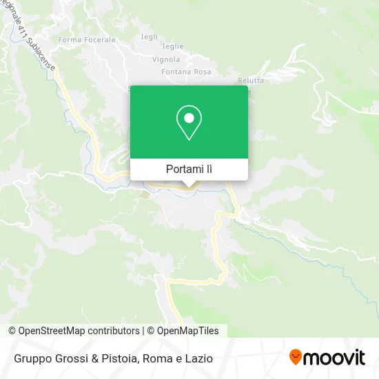 Mappa Gruppo Grossi & Pistoia