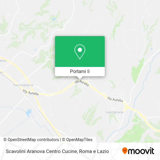 Mappa Scavolini Aranova Centro Cucine