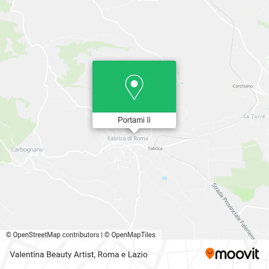 Mappa Valentina Beauty Artist