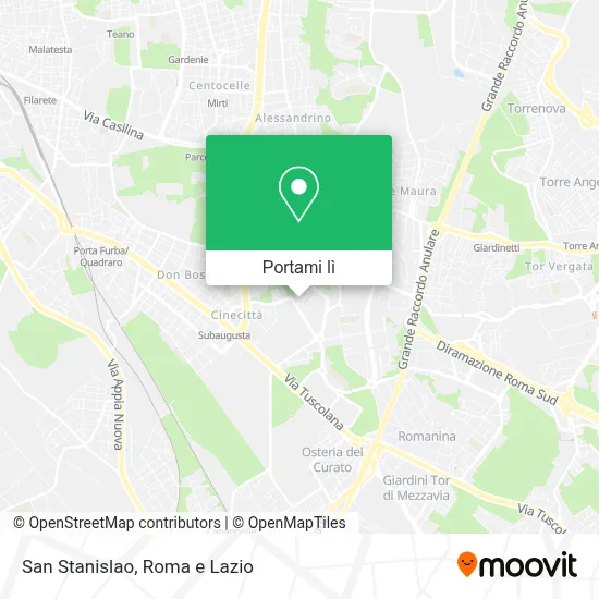 Mappa San Stanislao