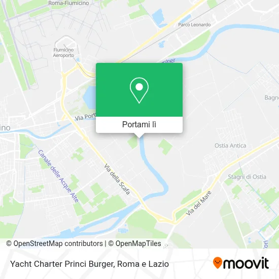 Mappa Yacht Charter Princi Burger