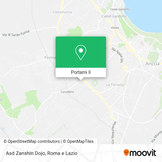 Mappa Asd Zanshin Dojo
