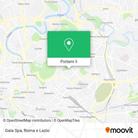 Mappa Gala Spa