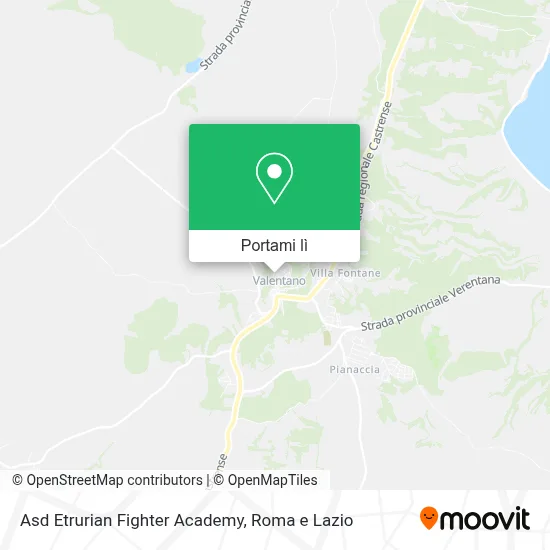 Mappa Asd Etrurian Fighter Academy