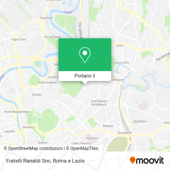 Mappa Fratelli Ranaldi Snc