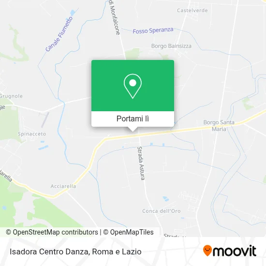 Mappa Isadora Centro Danza