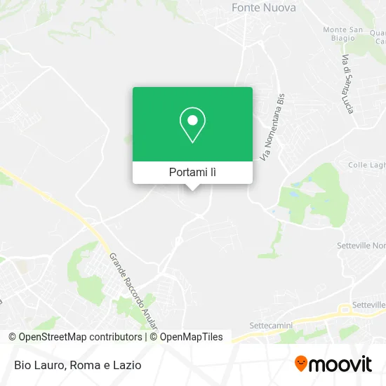 Mappa Bio Lauro