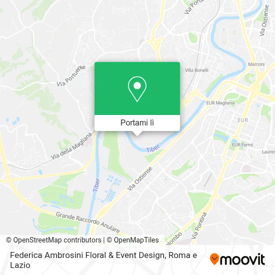 Mappa Federica Ambrosini Floral & Event Design