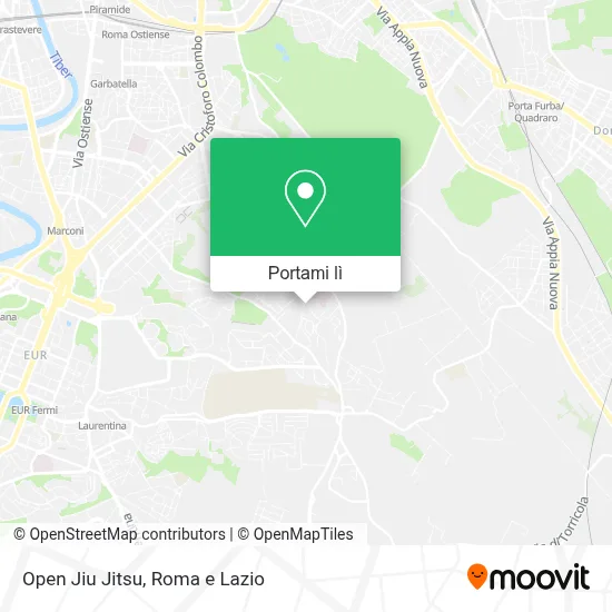 Mappa Open Jiu Jitsu