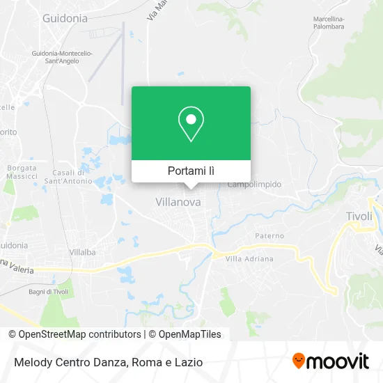 Mappa Melody Centro Danza