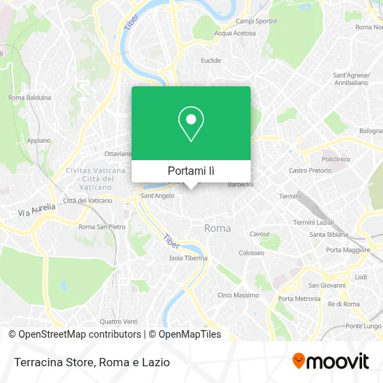 Mappa Terracina Store