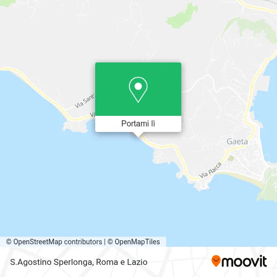 Mappa S.Agostino Sperlonga