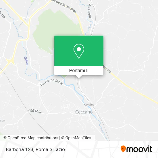 Mappa Barberia 123
