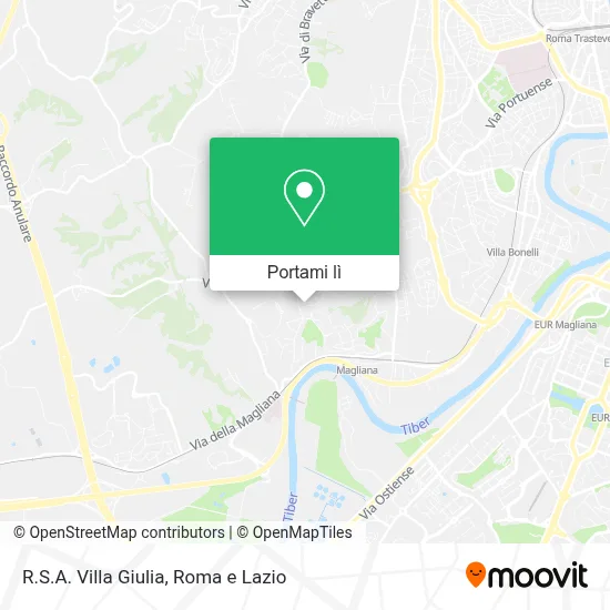 Mappa R.S.A. Villa Giulia