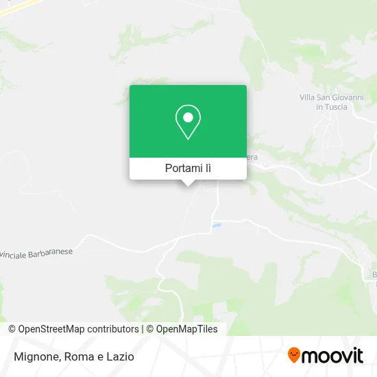 Mappa Mignone