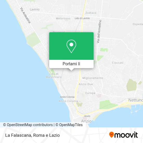 Mappa La Falascana