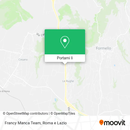 Mappa Francy Manca Team